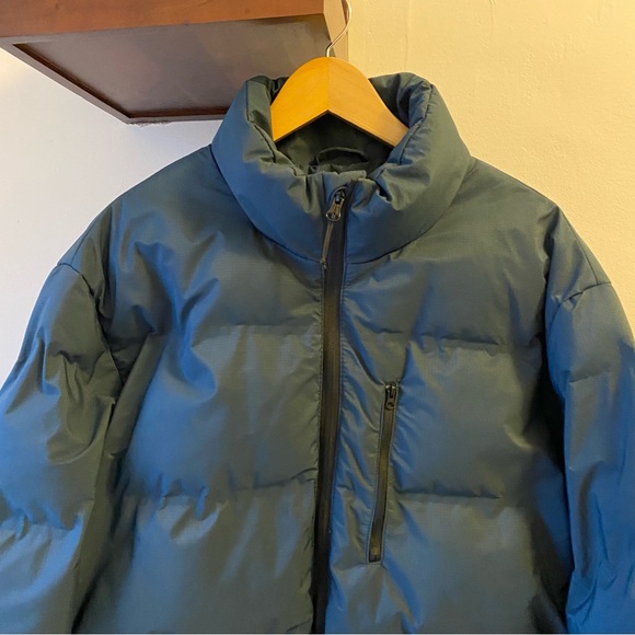 Puffer Coat Men Large Navy H&M - Picture 2 of 4